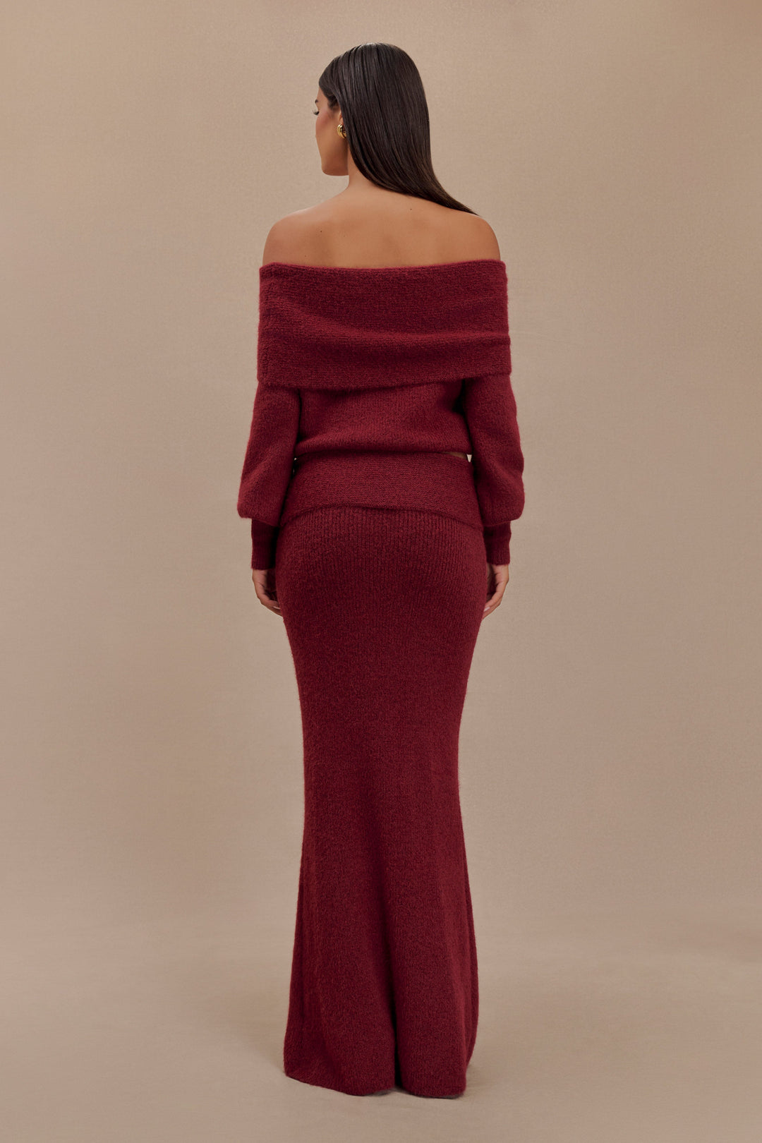 HOLLY | Off shoulder Knit Set