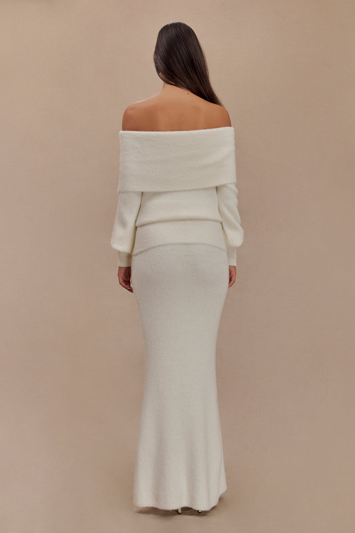 HOLLY | Off shoulder Knit Set