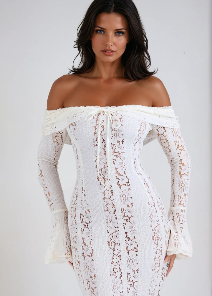 LINA| Maxi Lace Dress