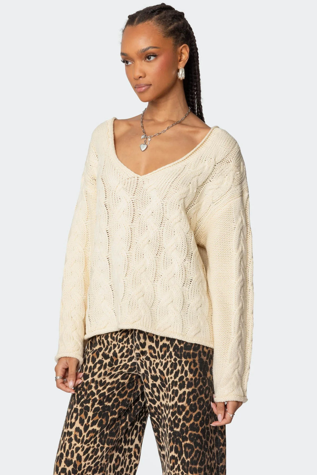 LUNA | Cable Knit Sweater