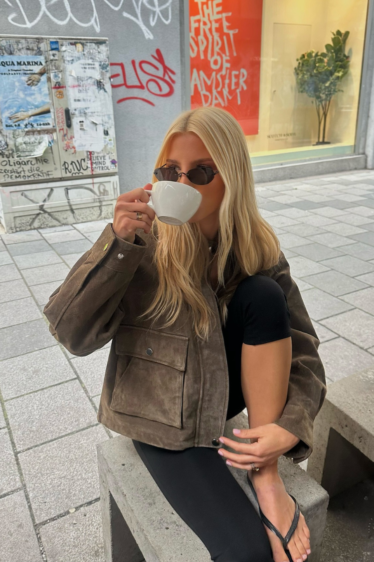 EMMA | Suede Jacket