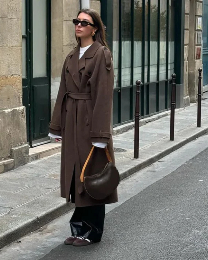 ISABELLA | Classic Brown Coat