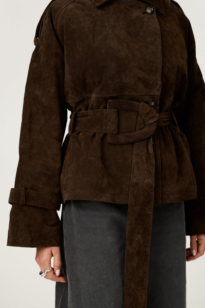 MADISON | Suede Coat