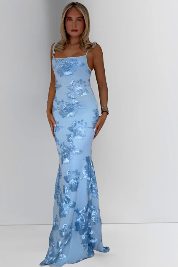 ANGEL | Flower Maxi Dress