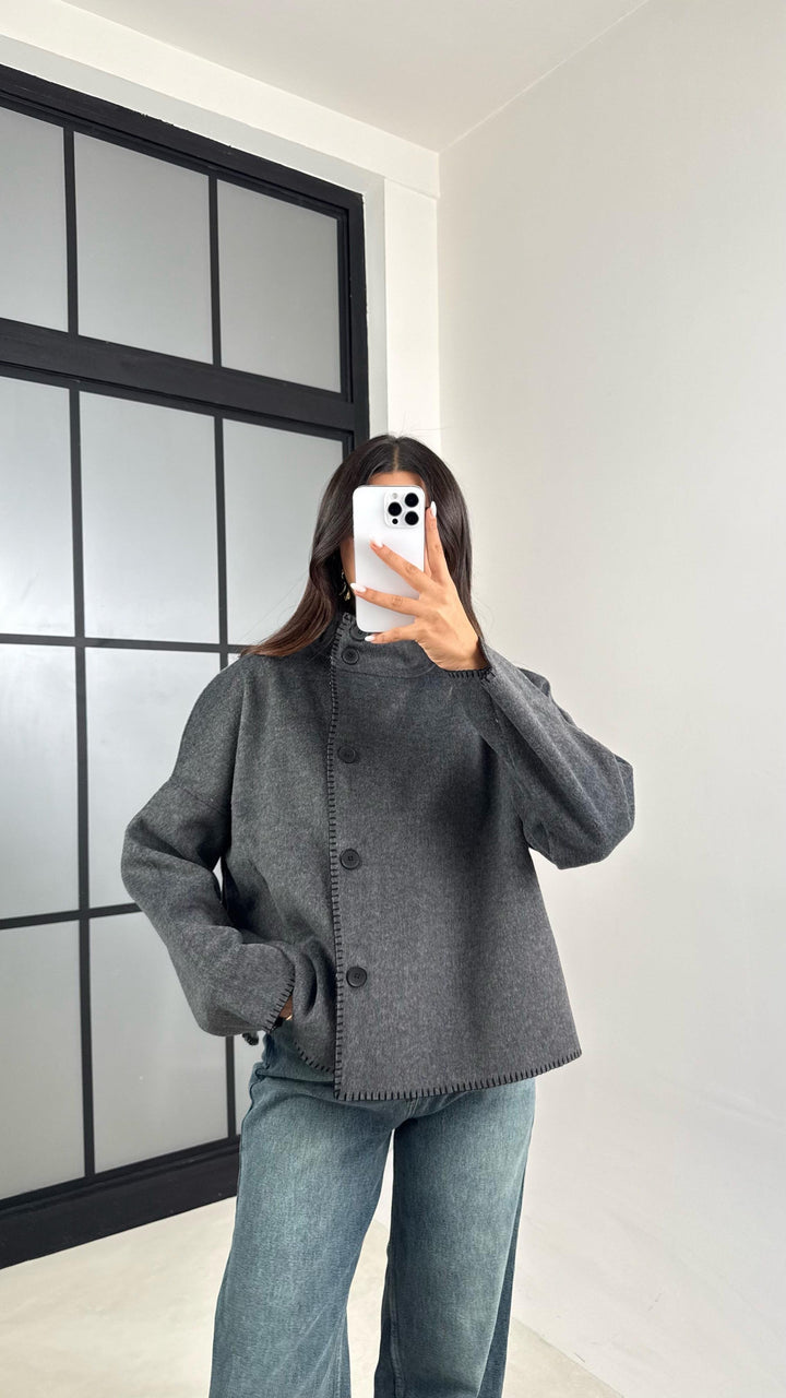 CHARLIE | Classy Wool Coat
