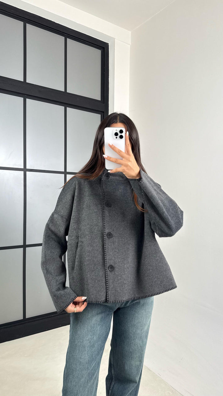 CHARLIE | Classy Wool Coat