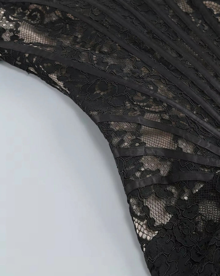 CASSIE | LACE MINI DRESS