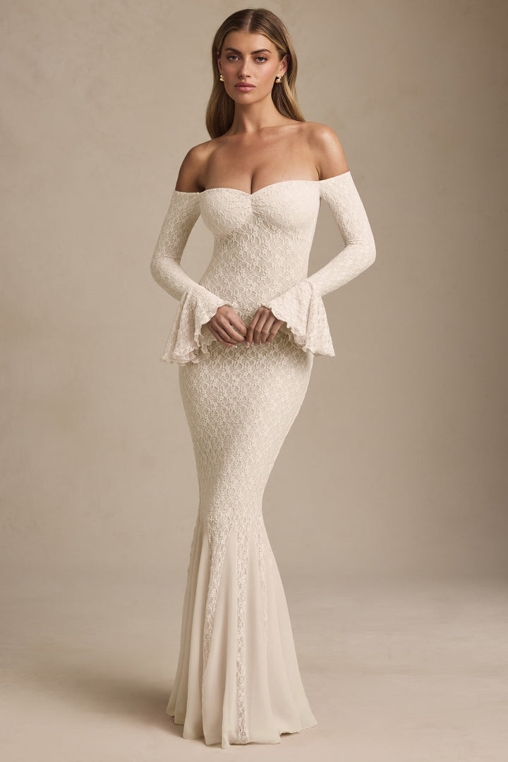 NIKKI | Off-Shoulder Maxi Dress
