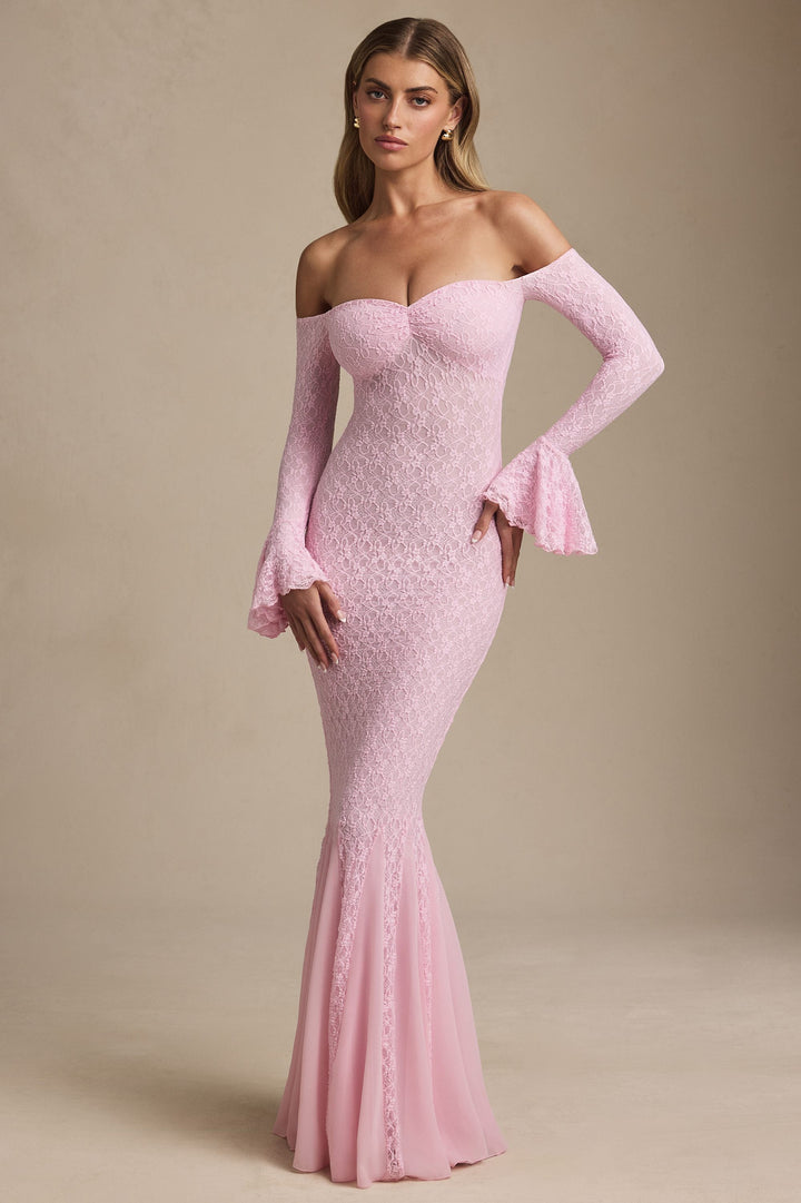 NIKKI | Off-Shoulder Maxi Dress