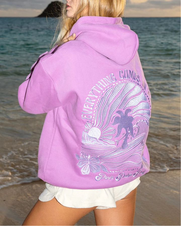 SOPHIA | Trendy Palm Hoodie