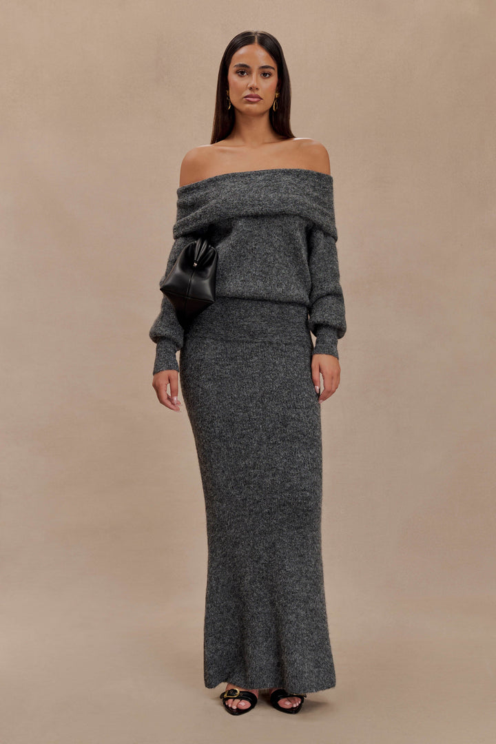 HOLLY | Off shoulder Knit Set