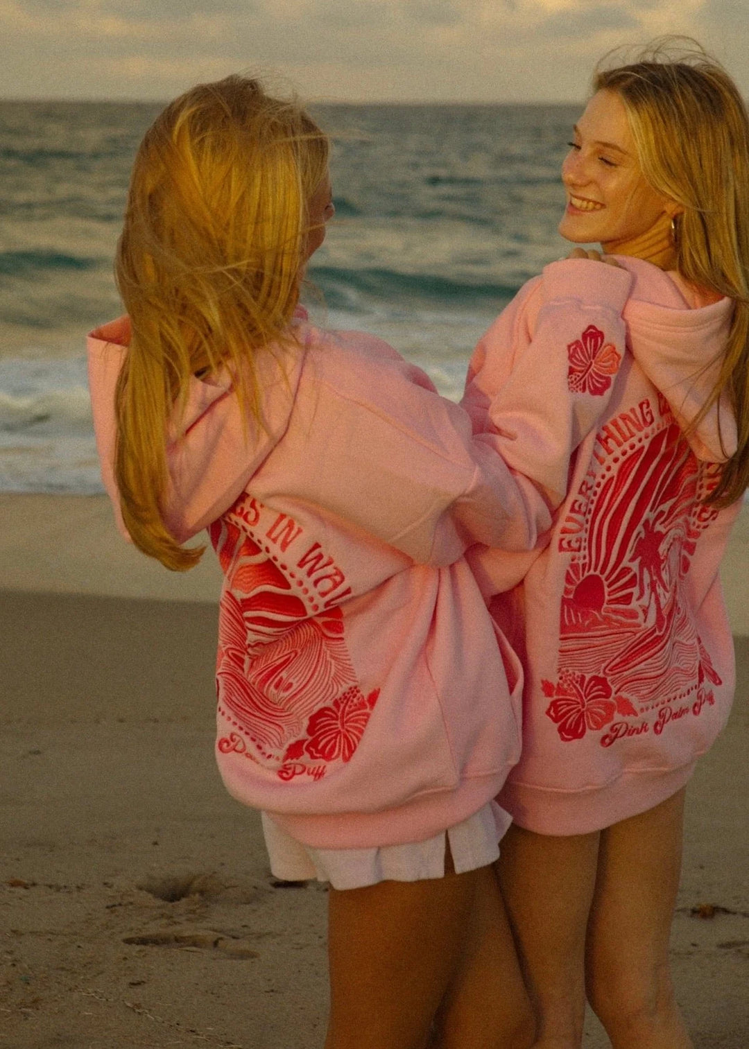 SOPHIA | Trendy Palm Hoodie
