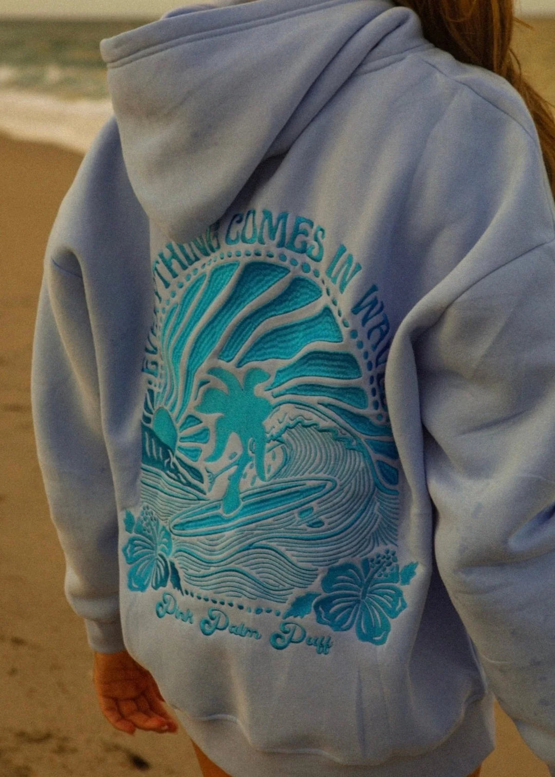 SOPHIA | Trendy Palm Hoodie