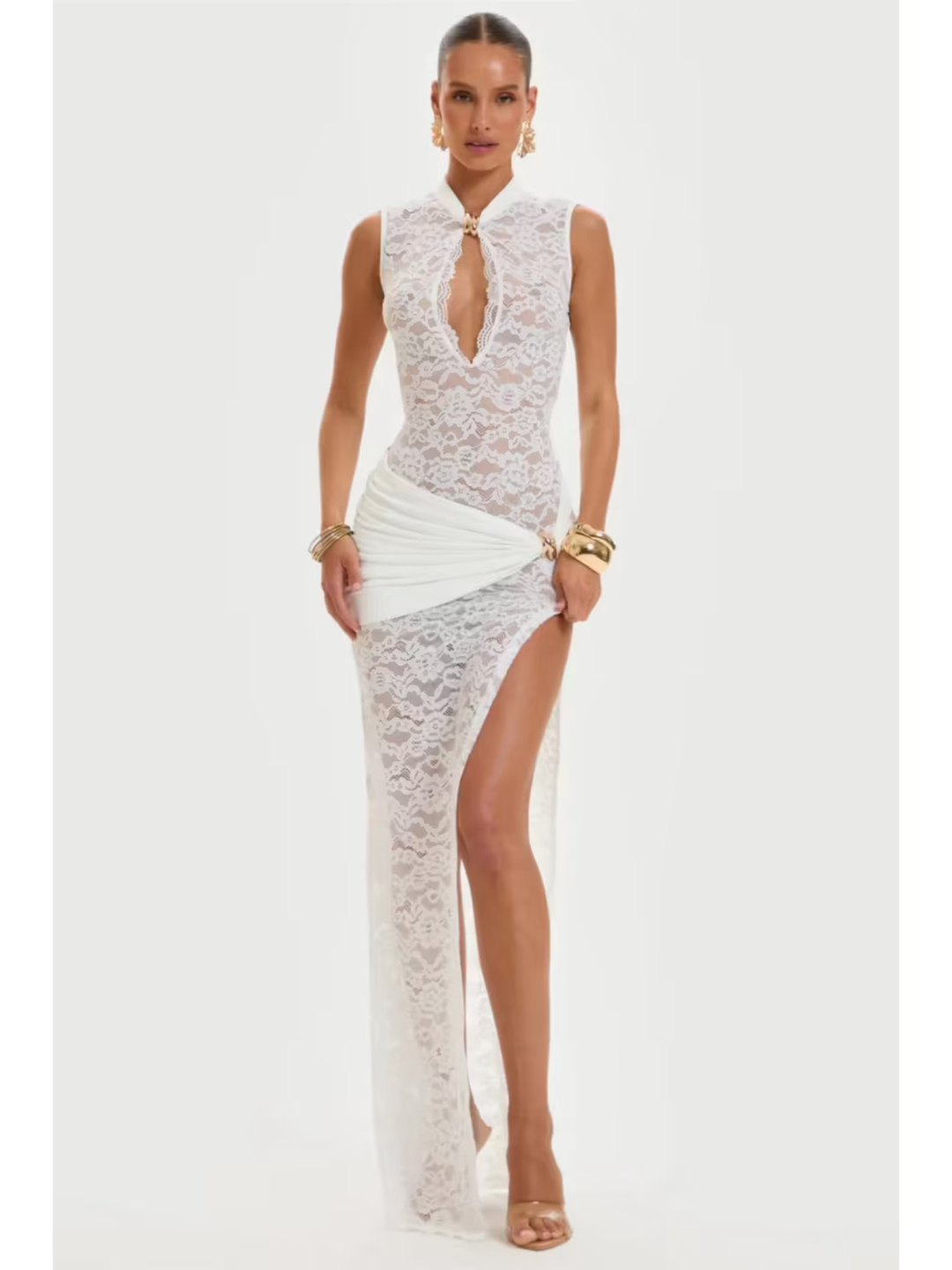 MIA | Lace Maxi Dress