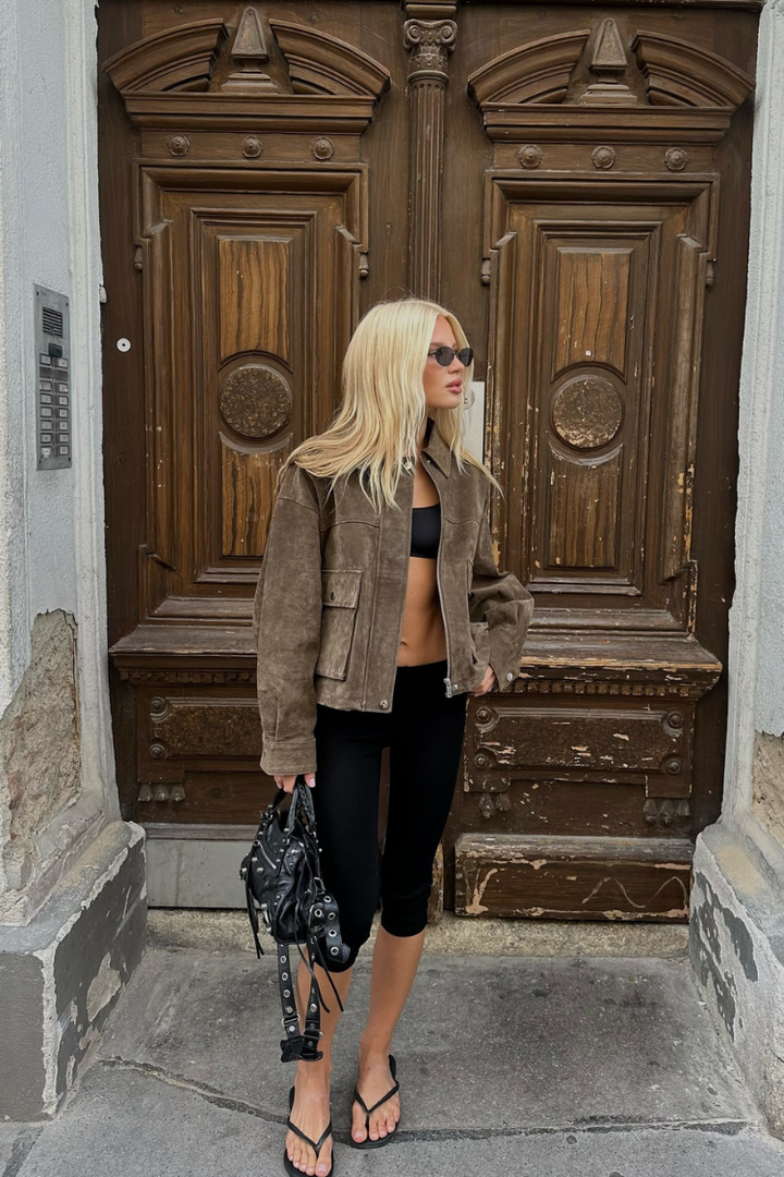 EMMA | Suede Jacket