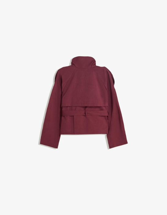 SOFIA | Cropped Trench Coat