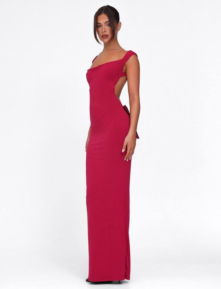 AMARA | Maxi Bow Dress