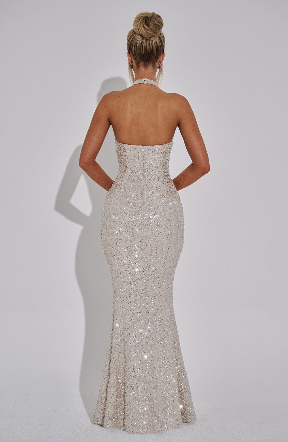 YASMINE | Sparkle Maxi Dress