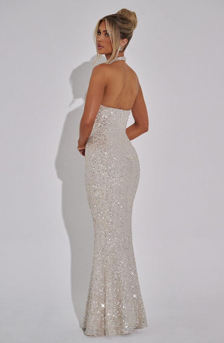 YASMINE | Sparkle Maxi Dress