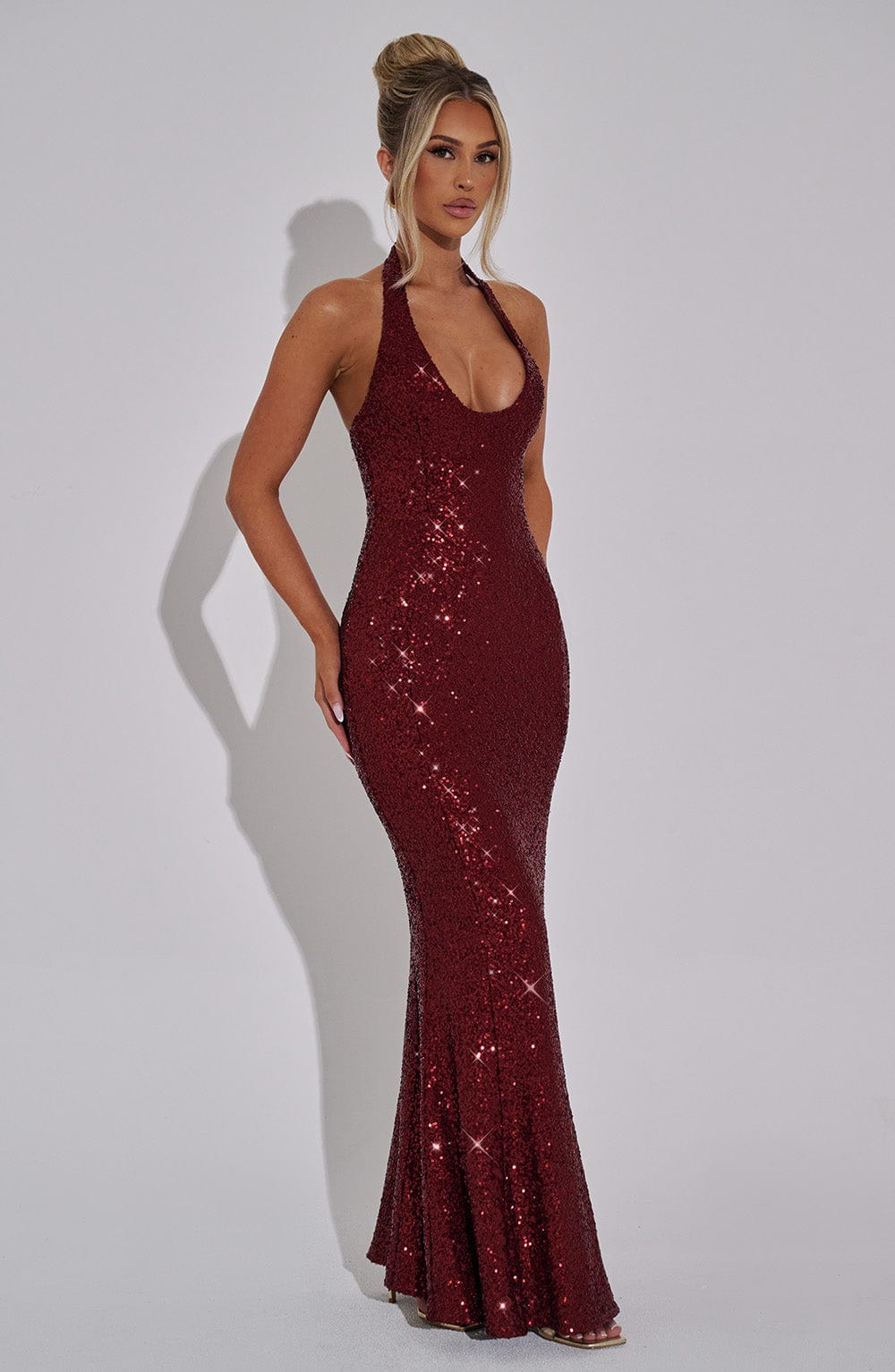 YASMINE | Sparkle Maxi Dress