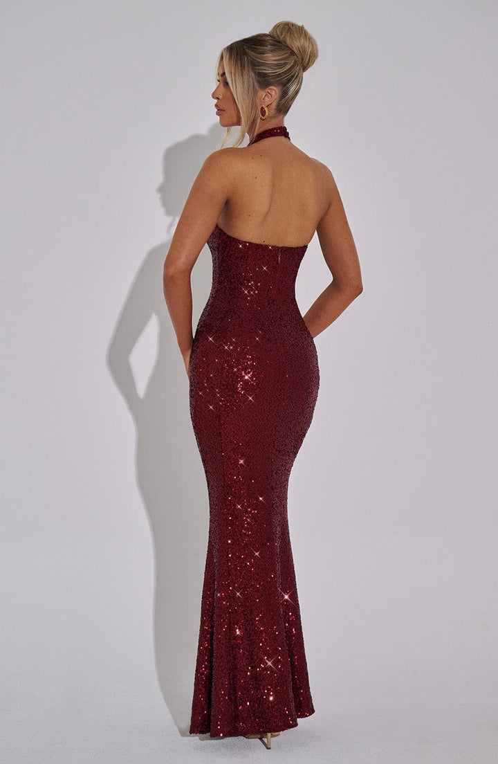 YASMINE | Sparkle Maxi Dress