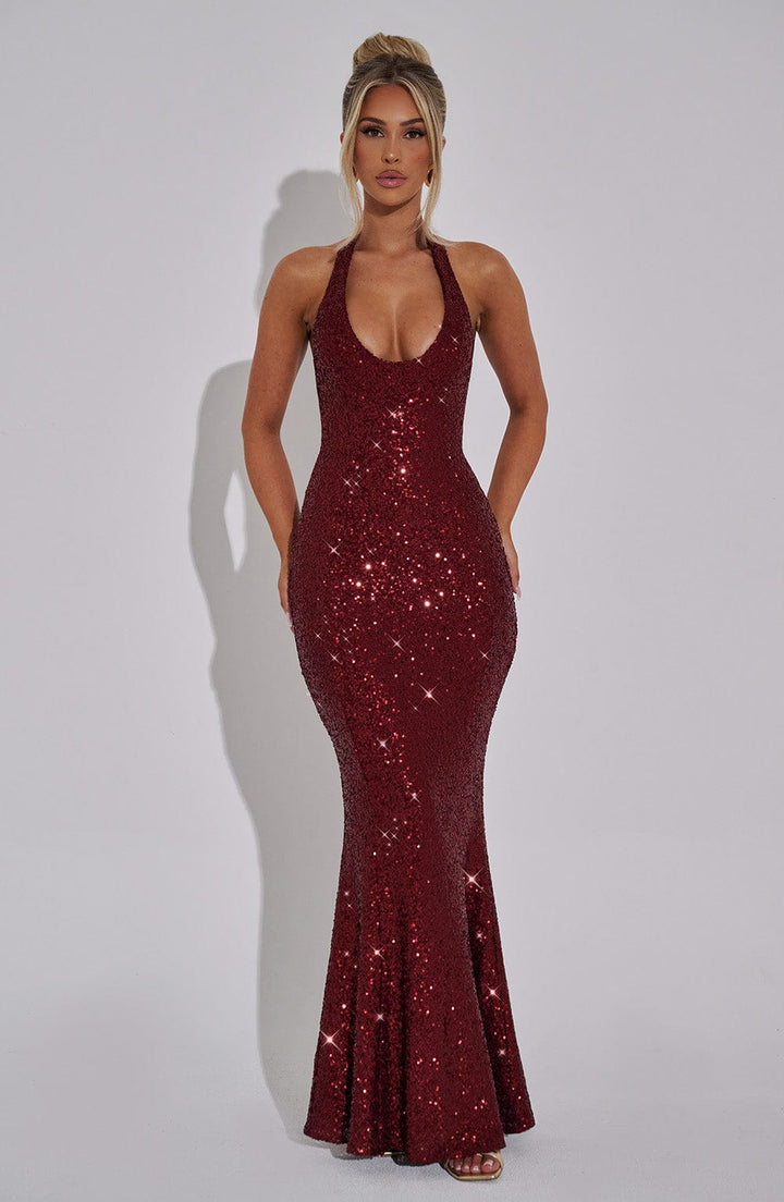 YASMINE | Sparkle Maxi Dress