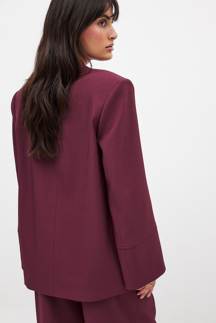 MAXIM | Burgundy Blazer