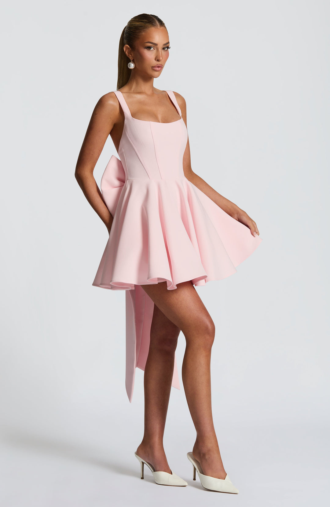BROOKE | Bow Mini Dress