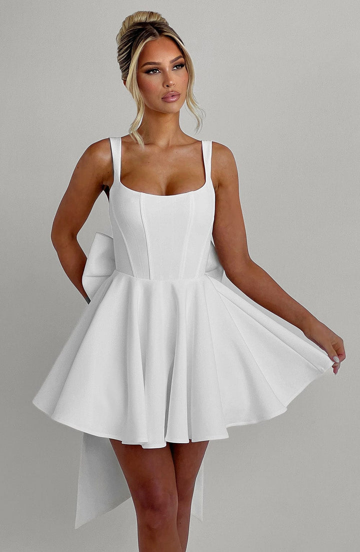 BROOKE | Bow Mini Dress